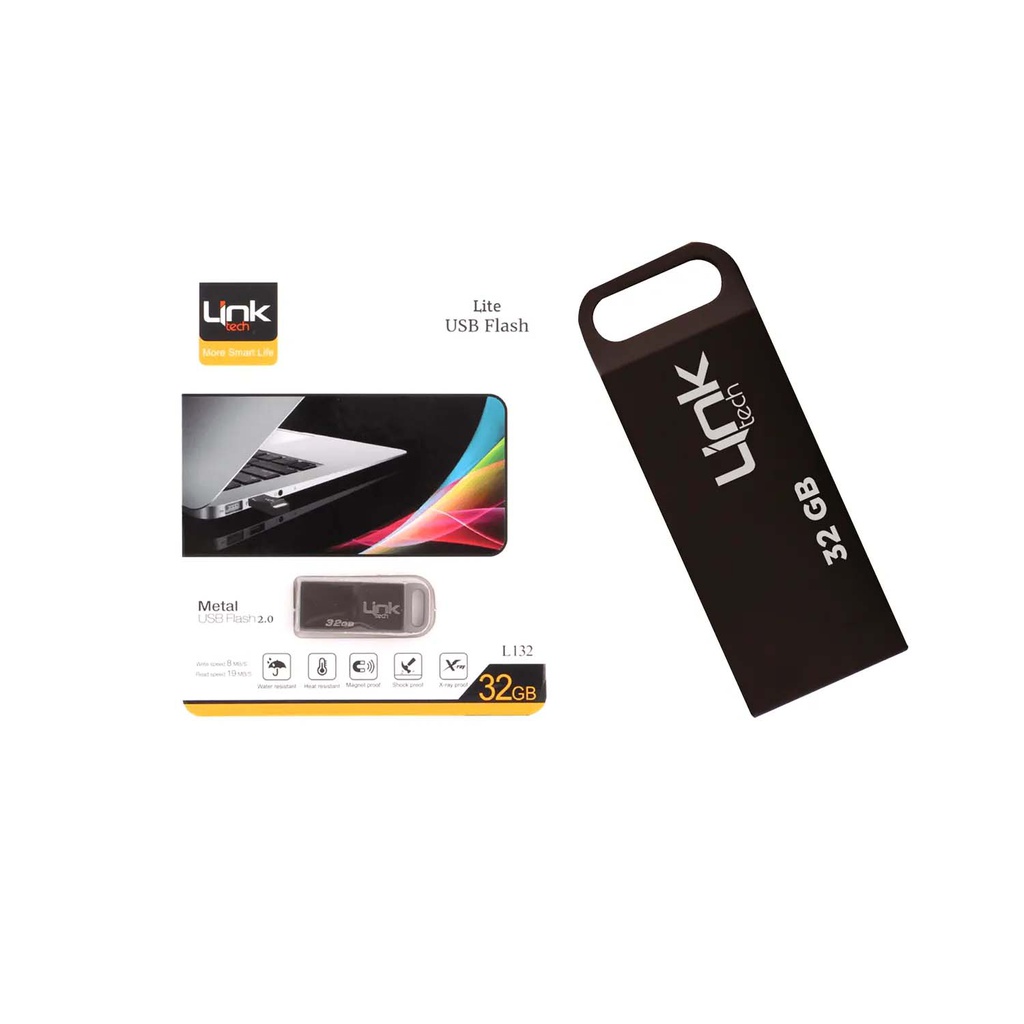L132 Lite 32GB USB 2.0 Metal Flash Drive | LinkTech